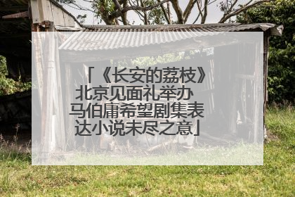 《长安的荔枝》北京见面礼举办 马伯庸希望剧集表达小说未尽之意