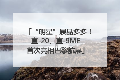“明星”展品多多！直-20、直-9ME首次亮相巴黎航展