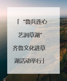 “鲁兵连心 艺润草湖”齐鲁文化进草湖活动举行