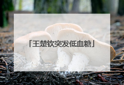 王楚钦突发低血糖