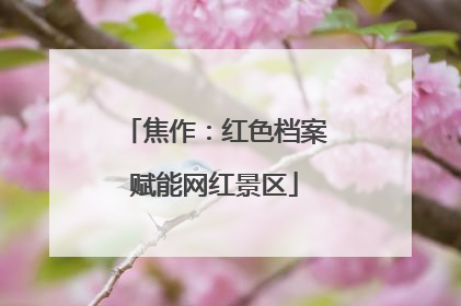 焦作：红色档案赋能网红景区