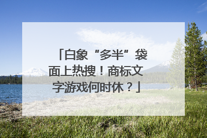 白象“多半”袋面上热搜！商标文字游戏何时休？