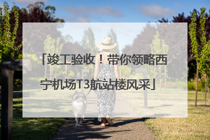 竣工验收！带你领略西宁机场T3航站楼风采