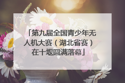 第九届全国青少年无人机大赛（湖北省赛）在十堰圆满落幕