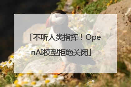 不听人类指挥！OpenAI模型拒绝关闭