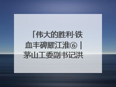 伟大的胜利·铁血丰碑耀江淮⑥｜茅山工委副书记洪天诚的亲笔信