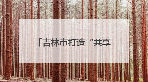 吉林市打造“共享卫生间”服务游客