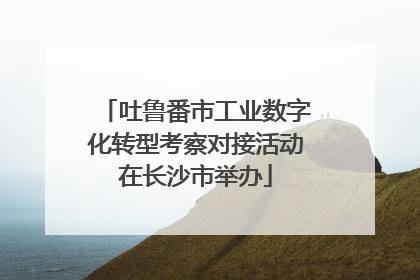 吐鲁番市工业数字化转型考察对接活动在长沙市举办