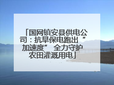 国网镇安县供电公司：抗旱保电跑出“加速度” 全力守护农田灌溉用电