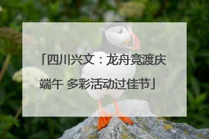 四川兴文：龙舟竞渡庆端午 多彩活动过佳节