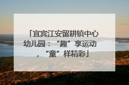 宜宾江安留耕镇中心幼儿园：“趣”享运动，“童”样精彩