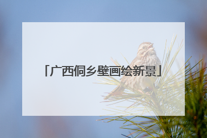 广西侗乡壁画绘新景