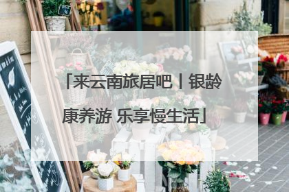 来云南旅居吧丨银龄康养游 乐享慢生活
