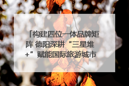 构建四位一体品牌矩阵 德阳深耕“三星堆+”赋能国际旅游城市建设｜文旅局长说