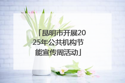 昆明市开展2025年公共机构节能宣传周活动