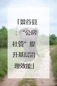 景谷县：“公房社管”提升基层治理效能