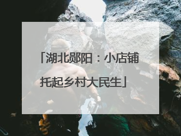 湖北郧阳：小店铺托起乡村大民生