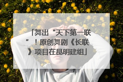 舞出“天下第一联”！原创舞剧《长联》项目在昆明建组
