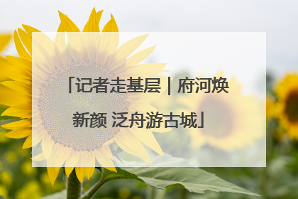 记者走基层｜府河焕新颜 泛舟游古城