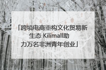 跨境电商重构文化贸易新生态 Kilimall助力万名非洲青年创业