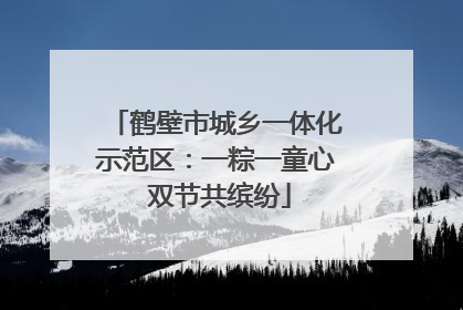 鹤壁市城乡一体化示范区：一粽一童心 双节共缤纷